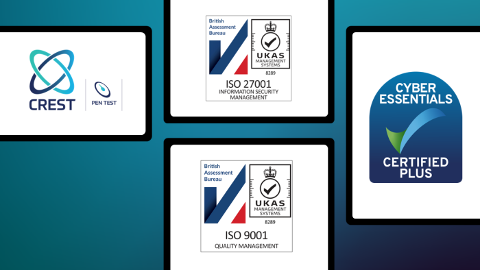 FSP adds further accreditations from Cyber Essentials and CREST
